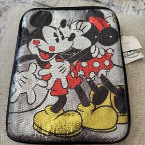 Disney Mickey and Minnie Sequin Tablet Sleeve 10x7.5x5
